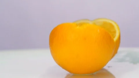 Drop fruits19 Stock Footage 119825023