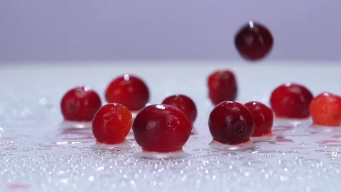 Drop fruits9 Stock Footage 119827839