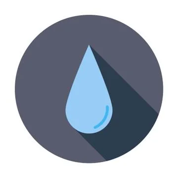 Drop icon. Stock Illustration