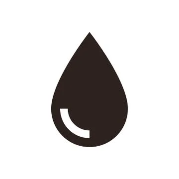 Drop icon Stock Illustration