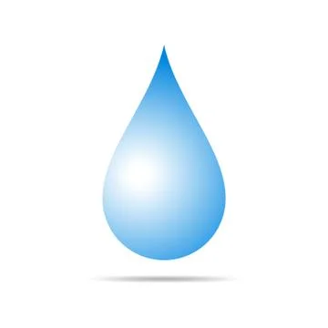 Drop icon. Vector illustration Stock Illustration