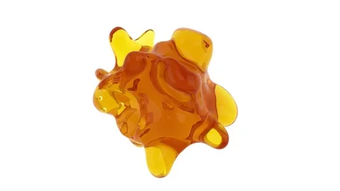 Drop of liquid Stock Footage 79984100