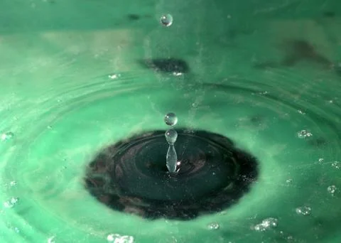 Drop of liquid Stockfoto's