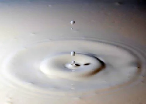 A drop of liquid Stock Photos