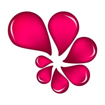 Drop logo design vector symbol icon design. Stock Illustration