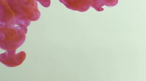 Drop a lot red ink Video stock 52976366