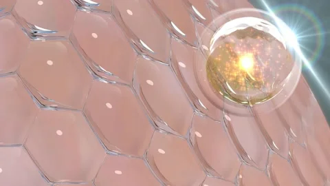 Drop a lotion or cream or serum. Onto the skin to add moisture And protect t Stock Footage 152867978