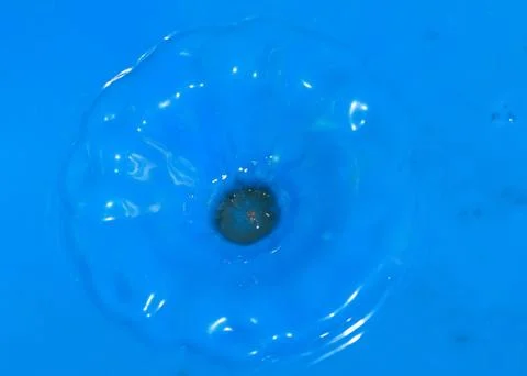 A drop of paint Stock Photos