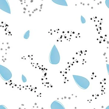 Drop pattern Stock Illustration