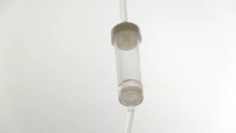 Drop procedure in hospital, drip. Stock Footage 121287213