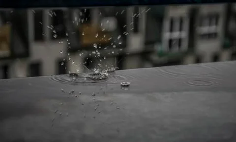 A Drop of Rain Stock Photos