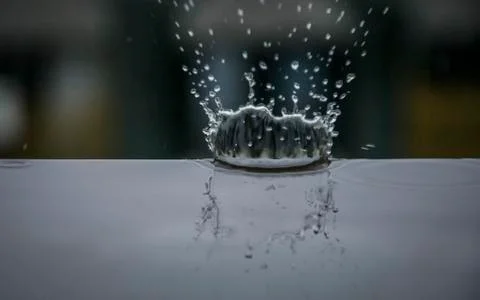 A Drop of Rain Stock Photos