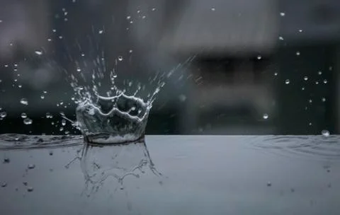 A Drop of Rain Stock Photos