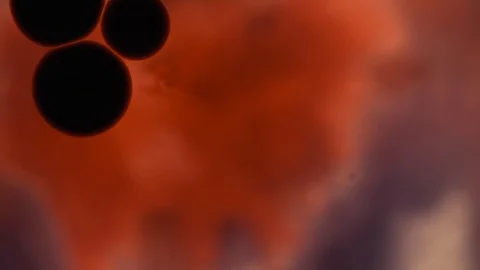 Drop of red ink exploding in the background Stock Footage 119810501