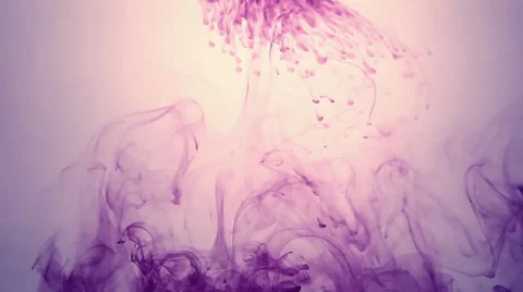 Drop Of  Red Ink In Water motion like smoke Stock-Footage 38500771