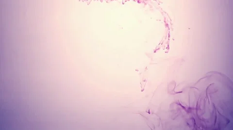 Drop Of  Red Ink In Water motion like smoke Stock-Footage 38501060