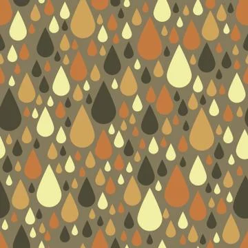 Drop seamless pattern Stock Illustration