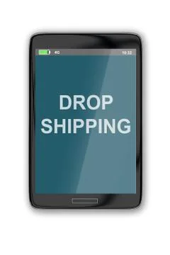 Drop Shipping concept Illustrazione stock