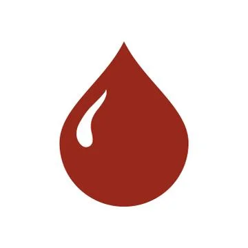 Drop sign symbol. Stock Illustration