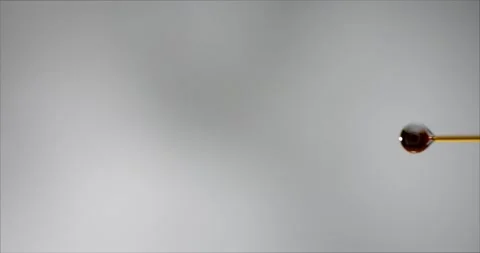Drop of soy sauce falling Stock Footage 219486471