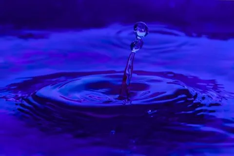 Drop of water drop Stock Photos