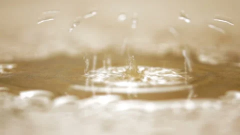 Drop of water that falls Vidéo 140110321