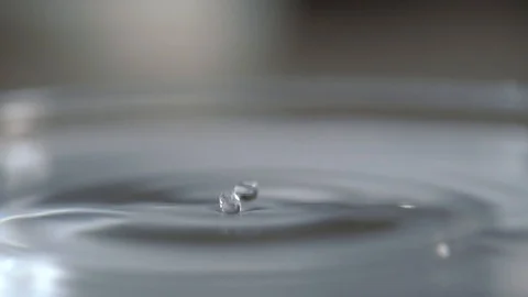 Drop of Water 库存影片 123917212