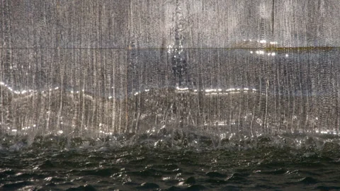 A Drop of Water with Granite Ledge HD Видео 342123891