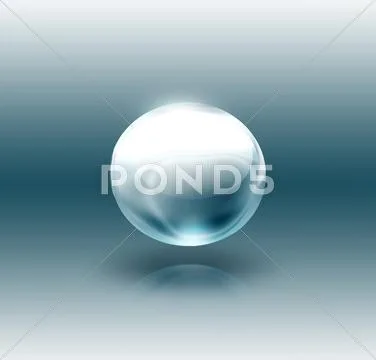 Drop of water Stock Illustration