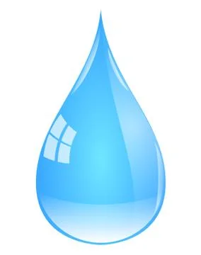 Drop of water Stock Illustration