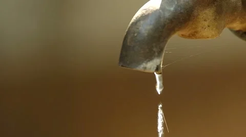 Drop of water leaking Stock Footage 49092135