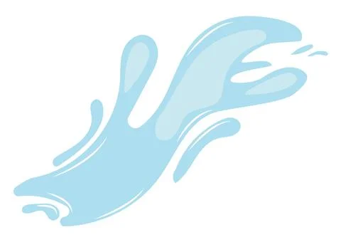 Drop of water or oil Stock Illustration