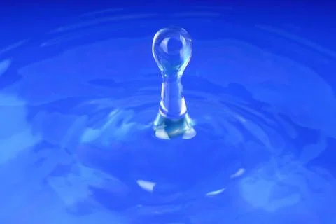 Drop of water Stock Photos