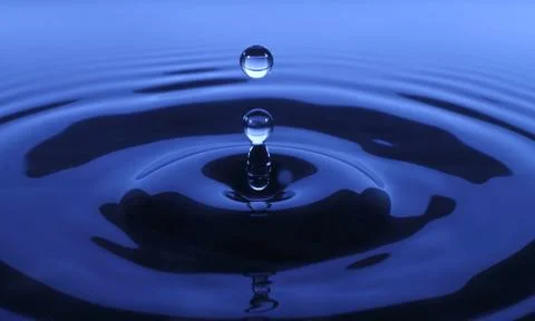 Drop of water Stock Photos