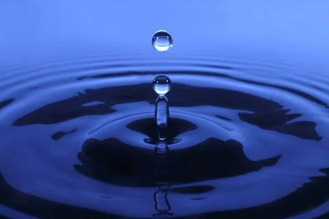 Drop of water Stock Photos