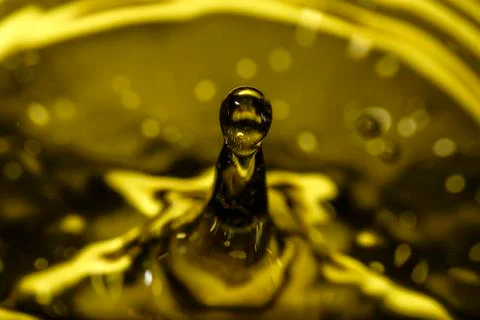 Drop of a water Stock Photos