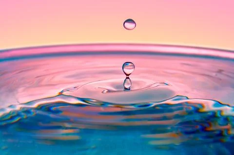 Drop of water Stock Photos