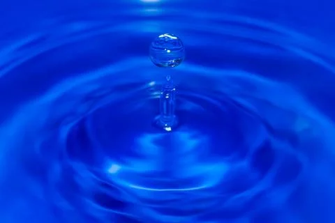 Drop of water Stock Photos