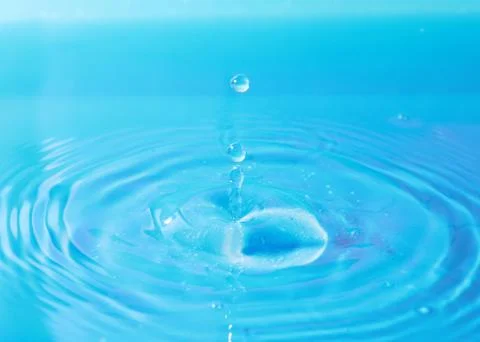 A drop of water Fotos Stock