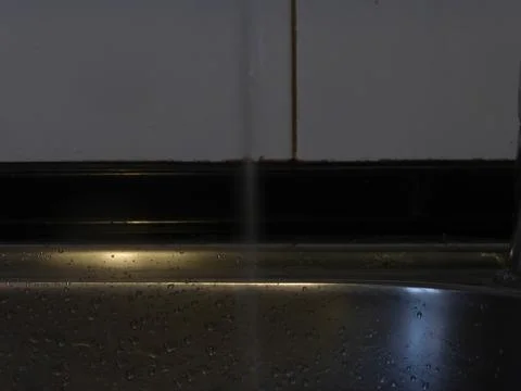This is a drop of water Stock Photos