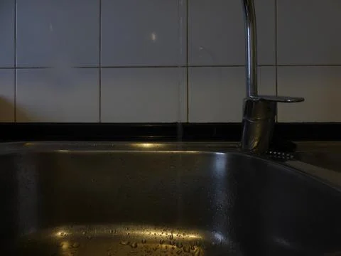 This is a drop of water Stock Photos
