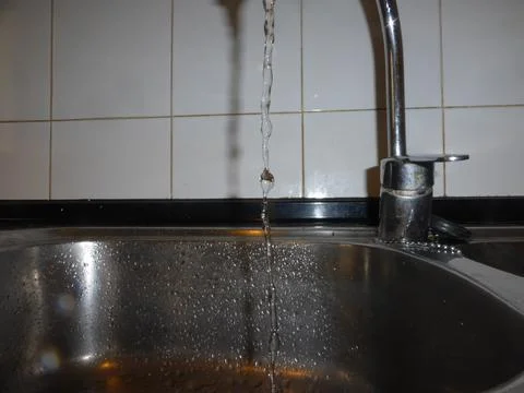 This is a drop of water Stock Photos