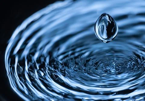 Drop of water Stock Photos