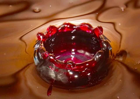 A drop of water Foto stock