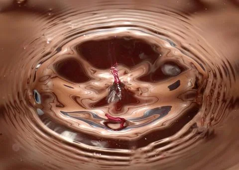 A drop of water Stock Photos