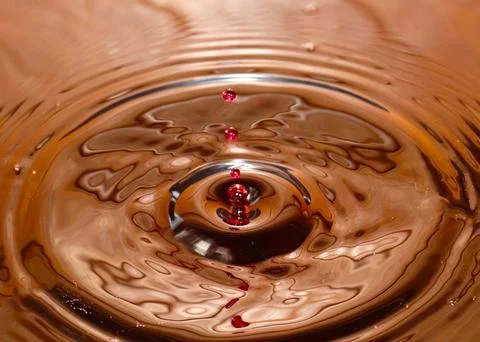 A drop of water Stock Photos