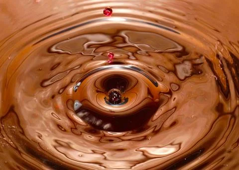 A drop of water Stock Photos