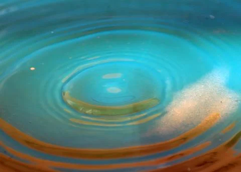 A drop of water Stock Photos