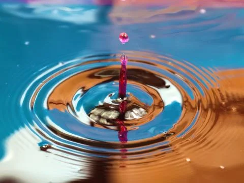 Drop of water Stock Photos