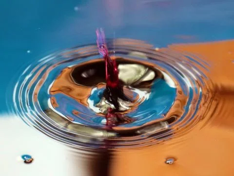 Drop of water Stock Photos